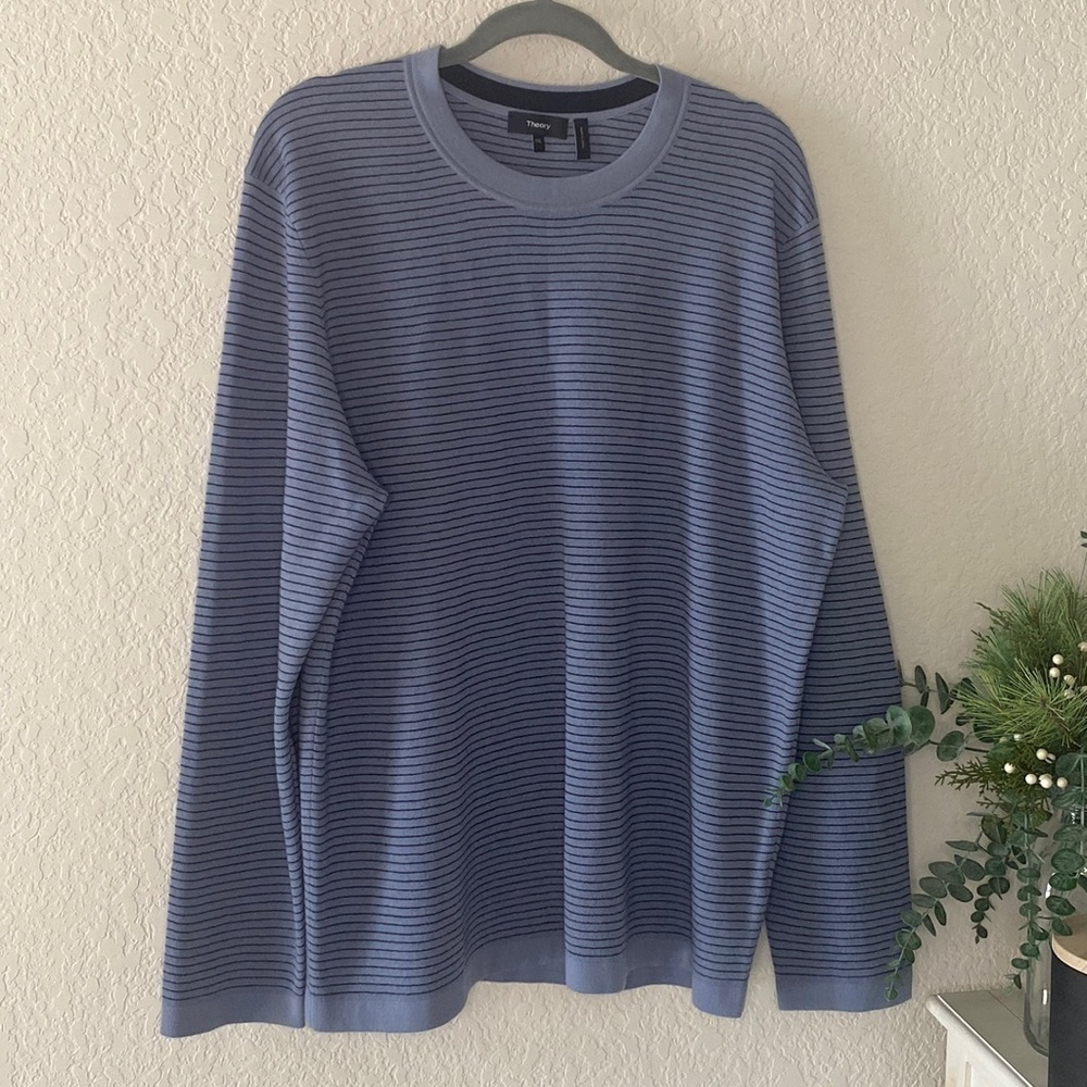 THEORY Men’s Crewneck Merino Wool Sweater